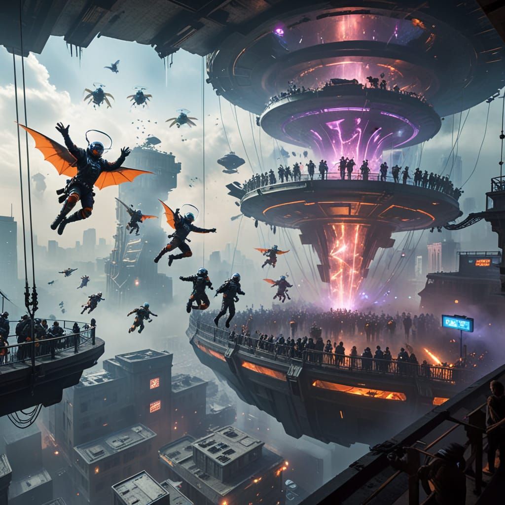 Police Raid Ghosting Party in Upside-Down City