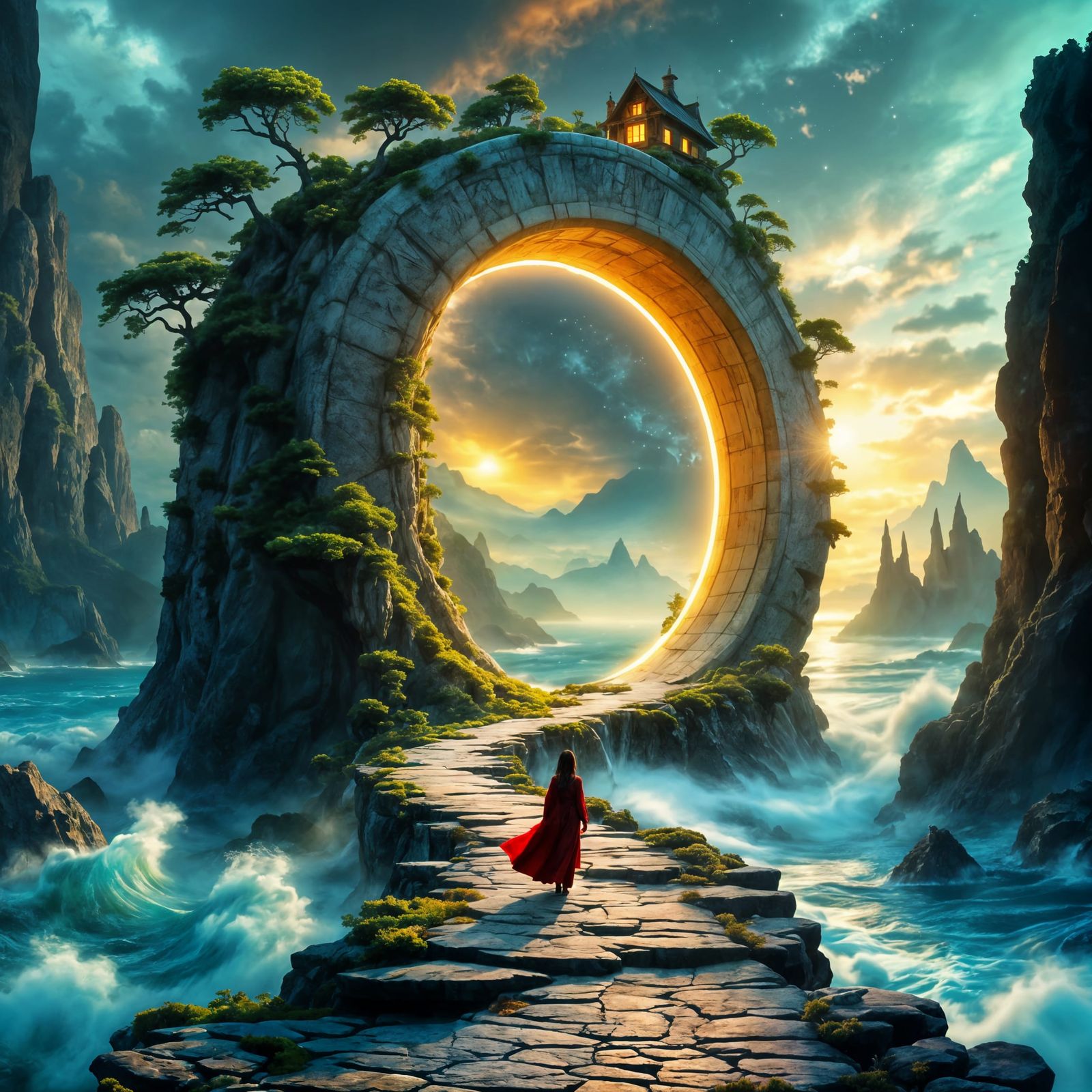 The stone ring of the new life