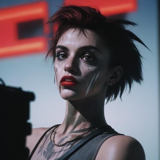 Grungy 90s Magazine Cover Fashion Still