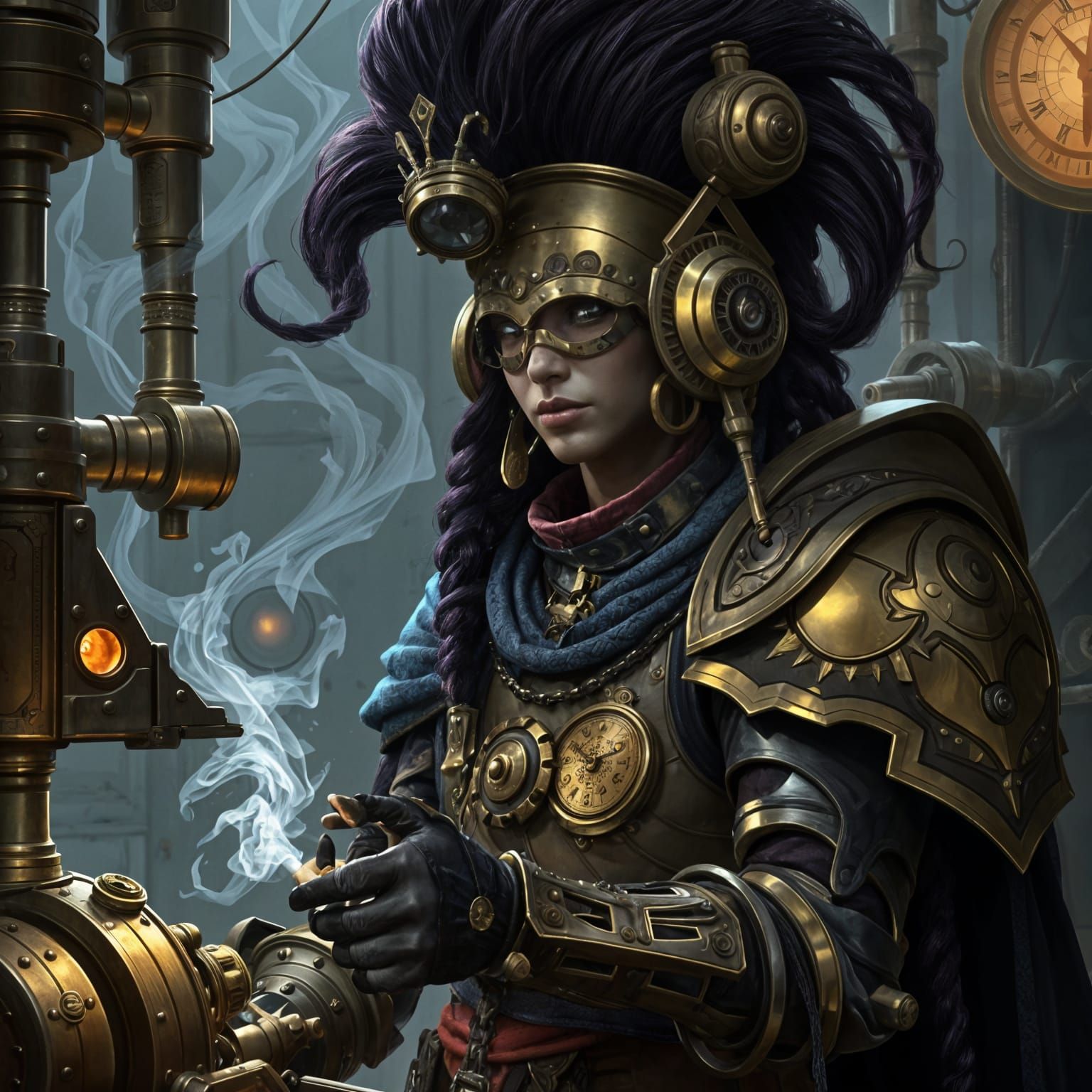 Orisha's Steampunk Invention