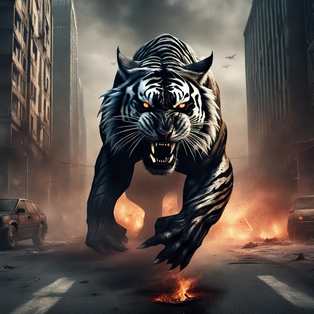 Apocalyptic Tiger - alternate