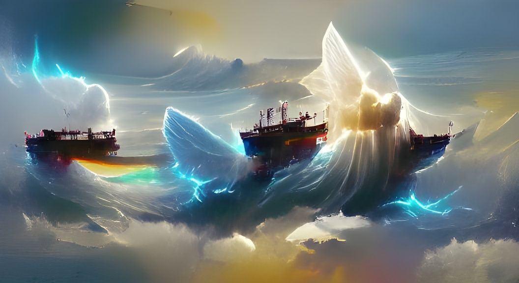 An Angel Has Saved Us From The Storm