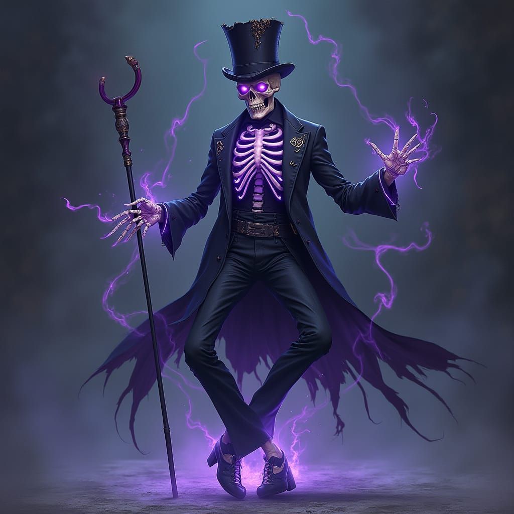 Deadman Swing: A Gothic Swing Dancer in Dark Fantasy