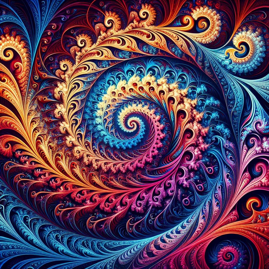 Intricate Fractal Visualization of f(z)=z*z+c