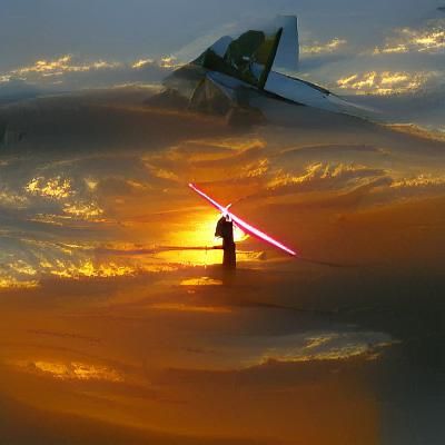 Sun Setting on an Old Jedi