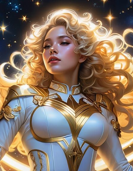 Starlight: Light Heroine in Concert, Digital Art