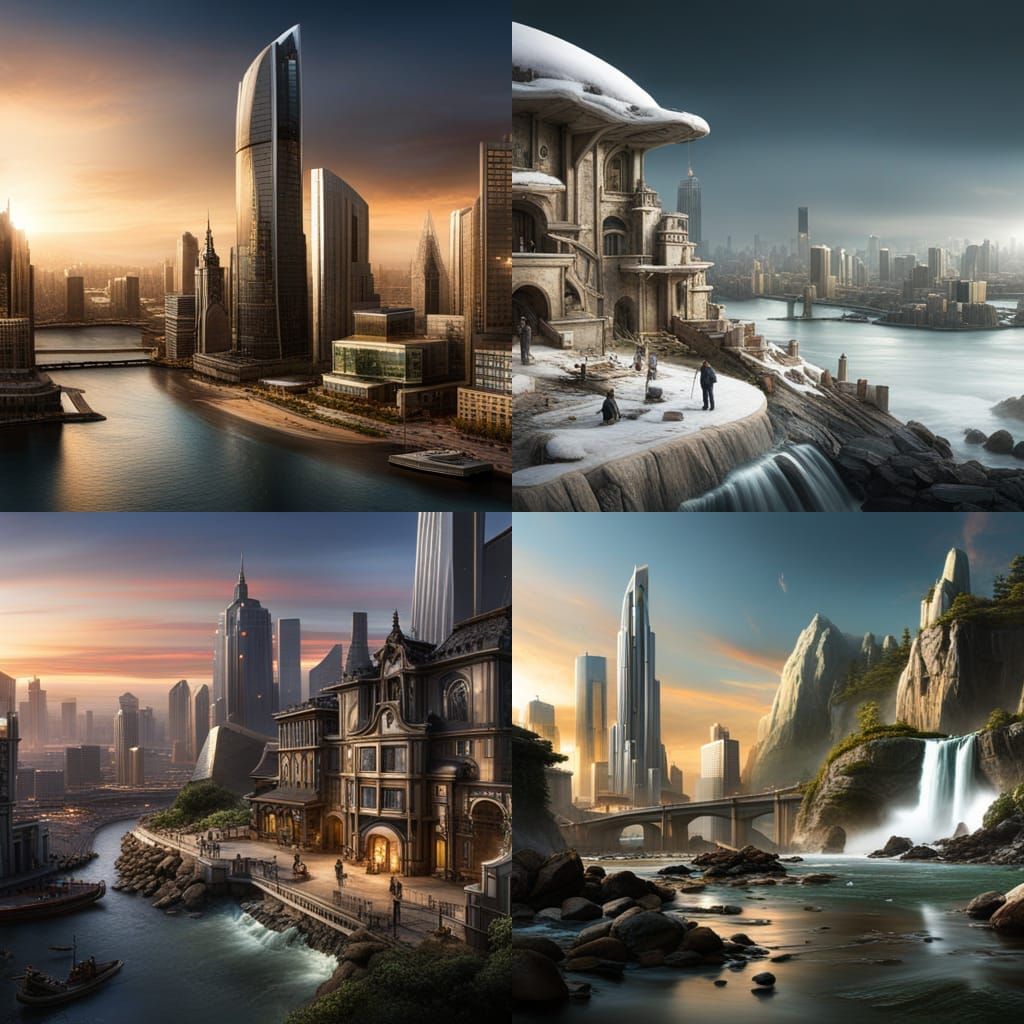 Detailed Matte Painting Example