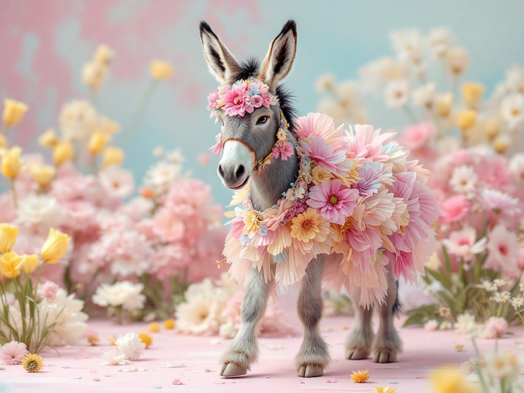 Flouncy Peopledonkeys in Haute Couture Fashionstables