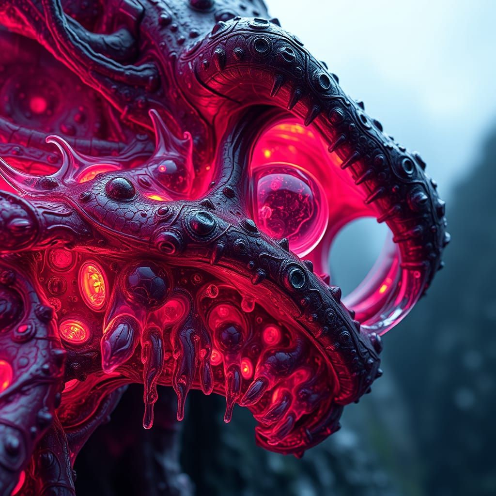 Ethereal Vaperwave Landscape