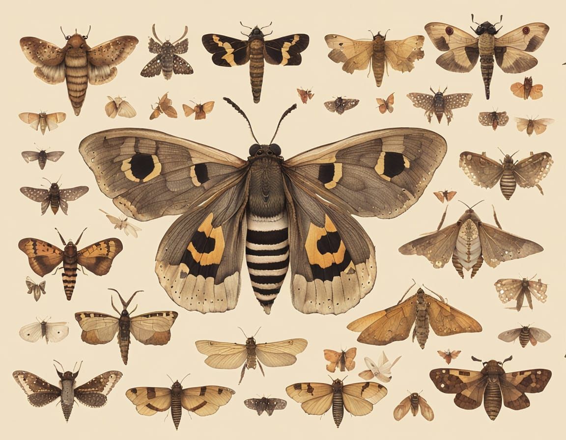 Tea-Stained Moth Collection Catalogue