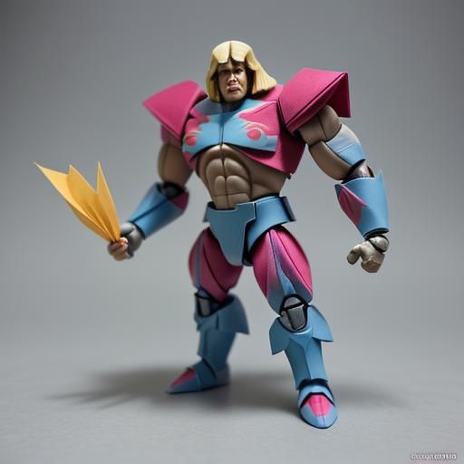 Dr dre( he -man action figure body)
