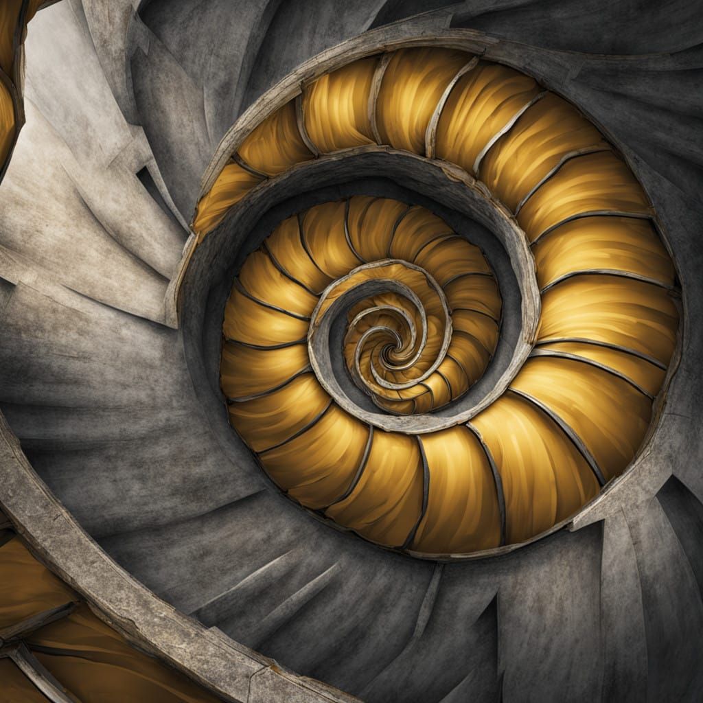 Timeless Spiral in Mysterious Aesthetic
