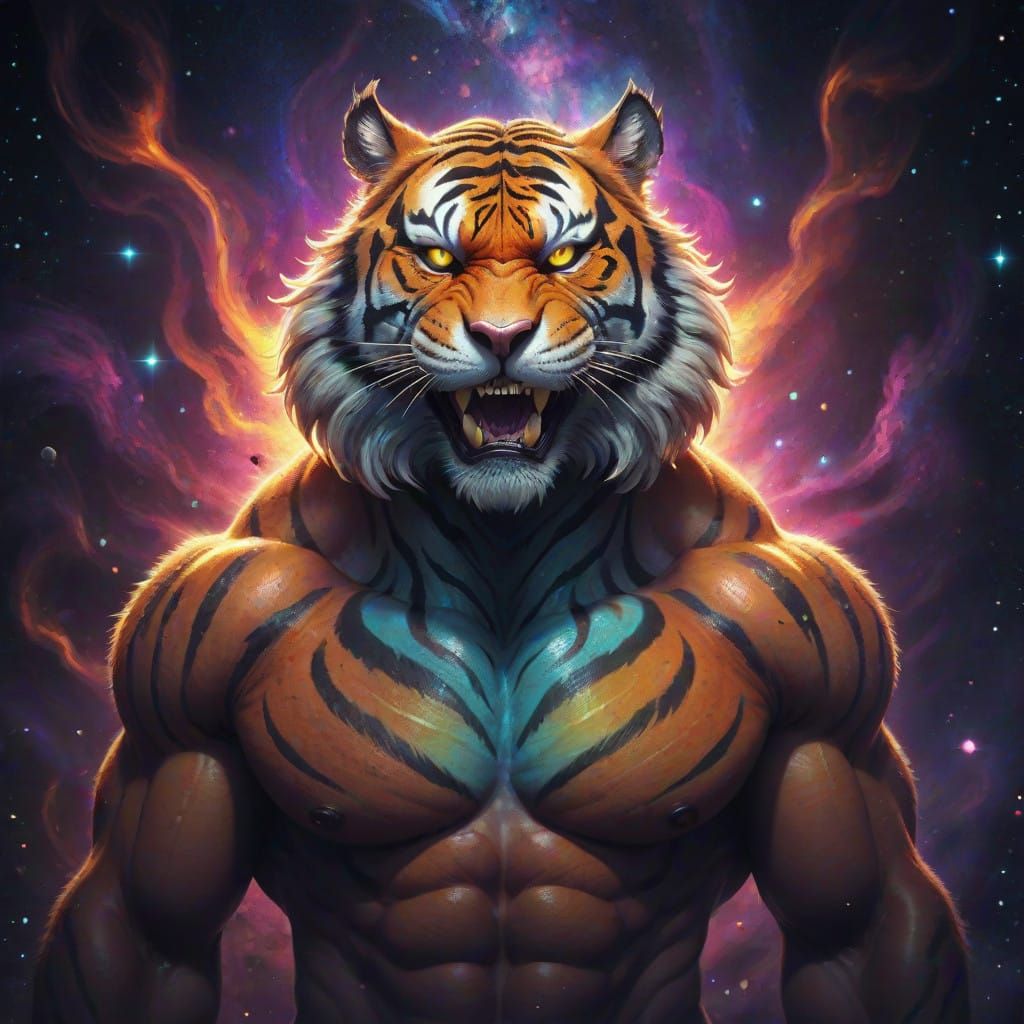 Cosmic Tiger Masterpiece of Madness