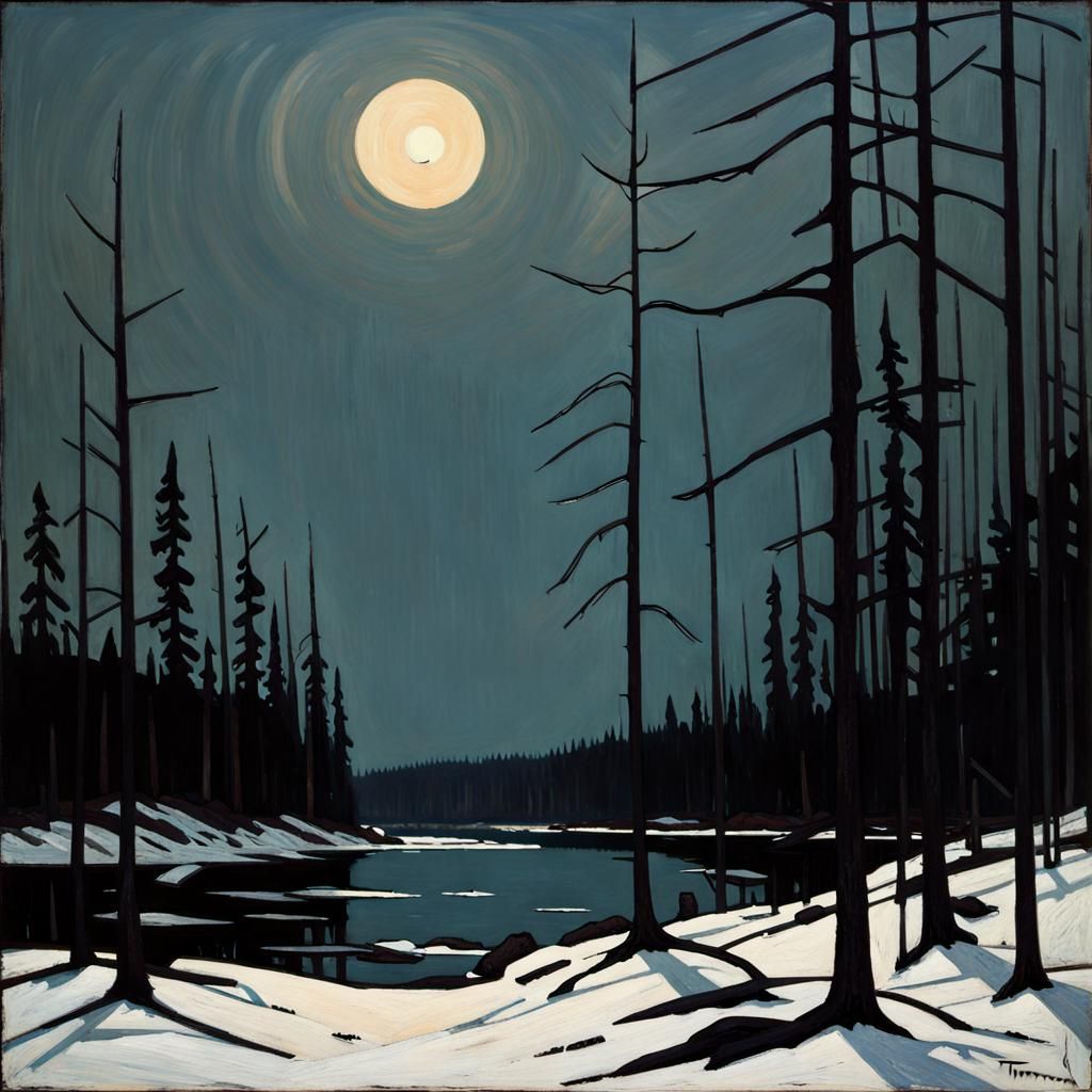 Grimdark Landscape Painting