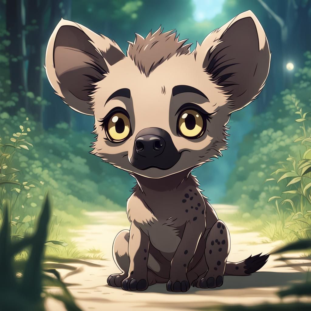 Kawaii Hyena