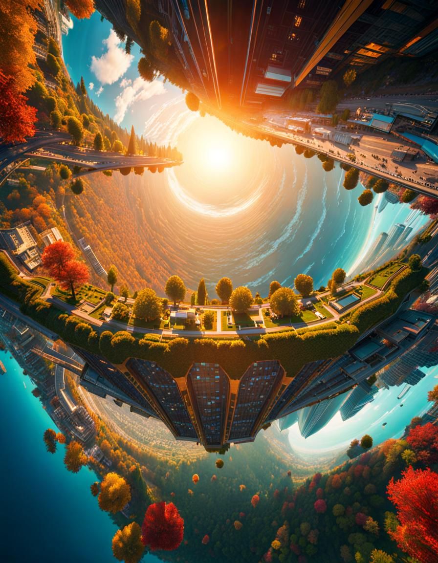 The world is upside down