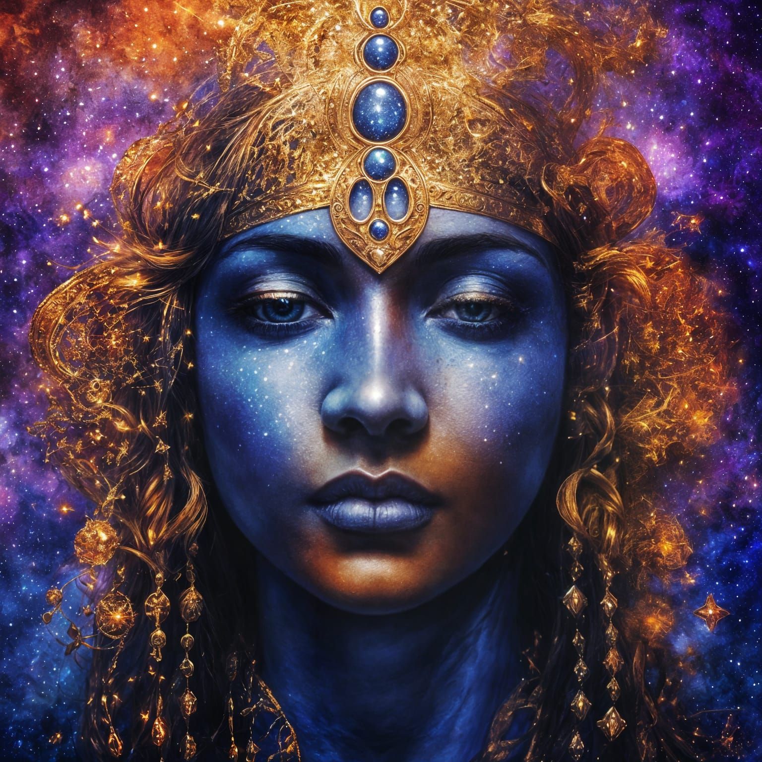 Luminous Beings in a Harmonious Galaxy Landscape