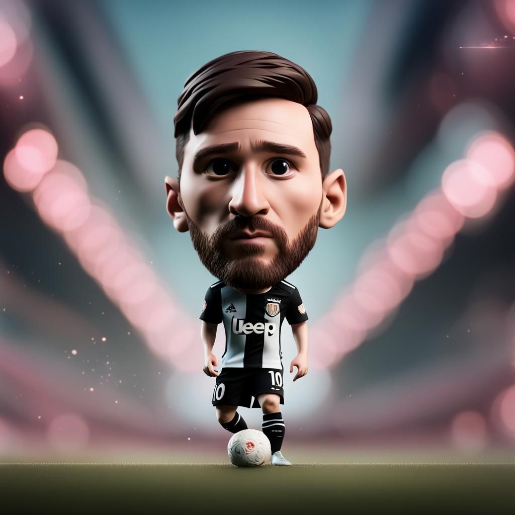 Lionel Messi Inter Miami Funko Pop: Digital Art