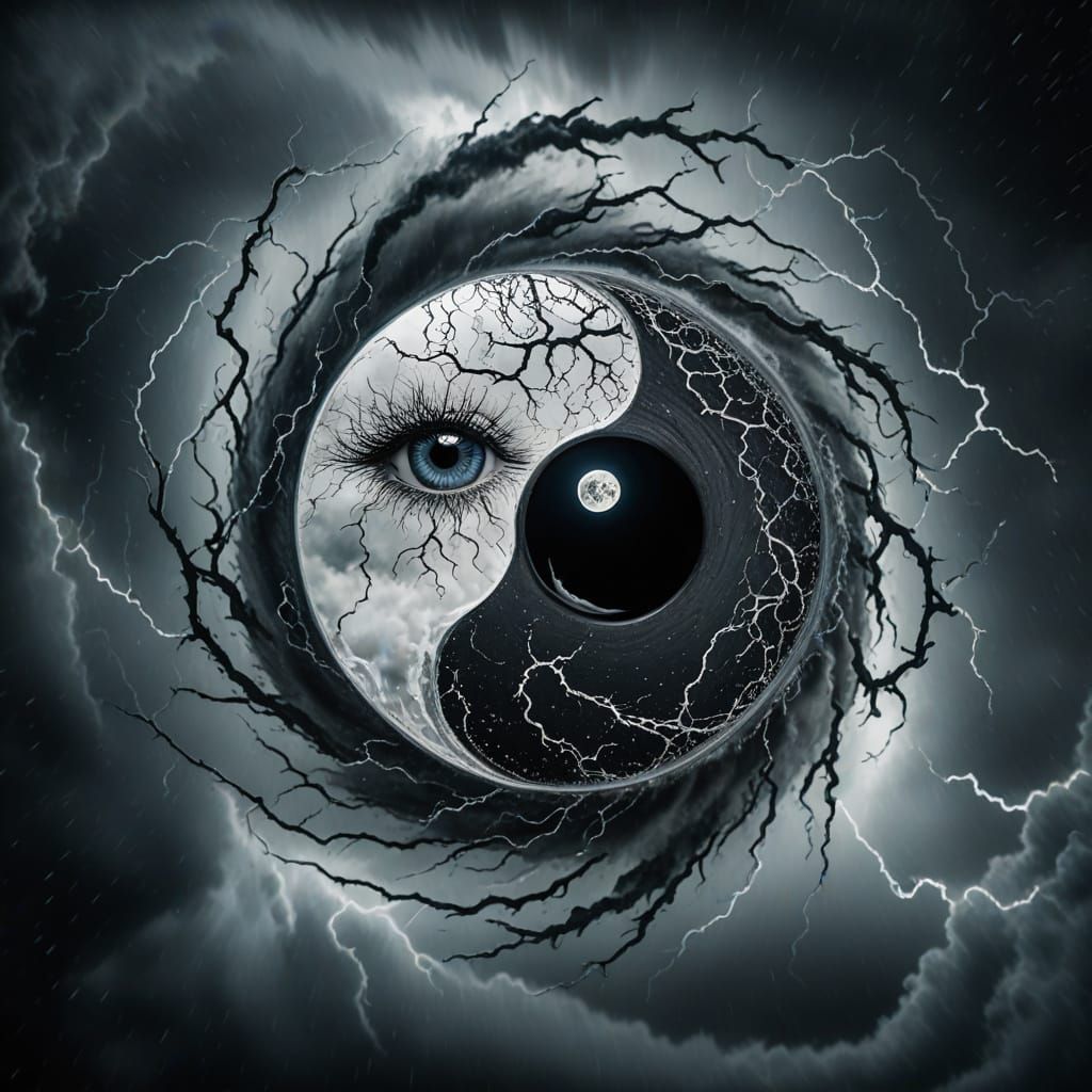 Yin Yang Harmony in the Eye of the Storm