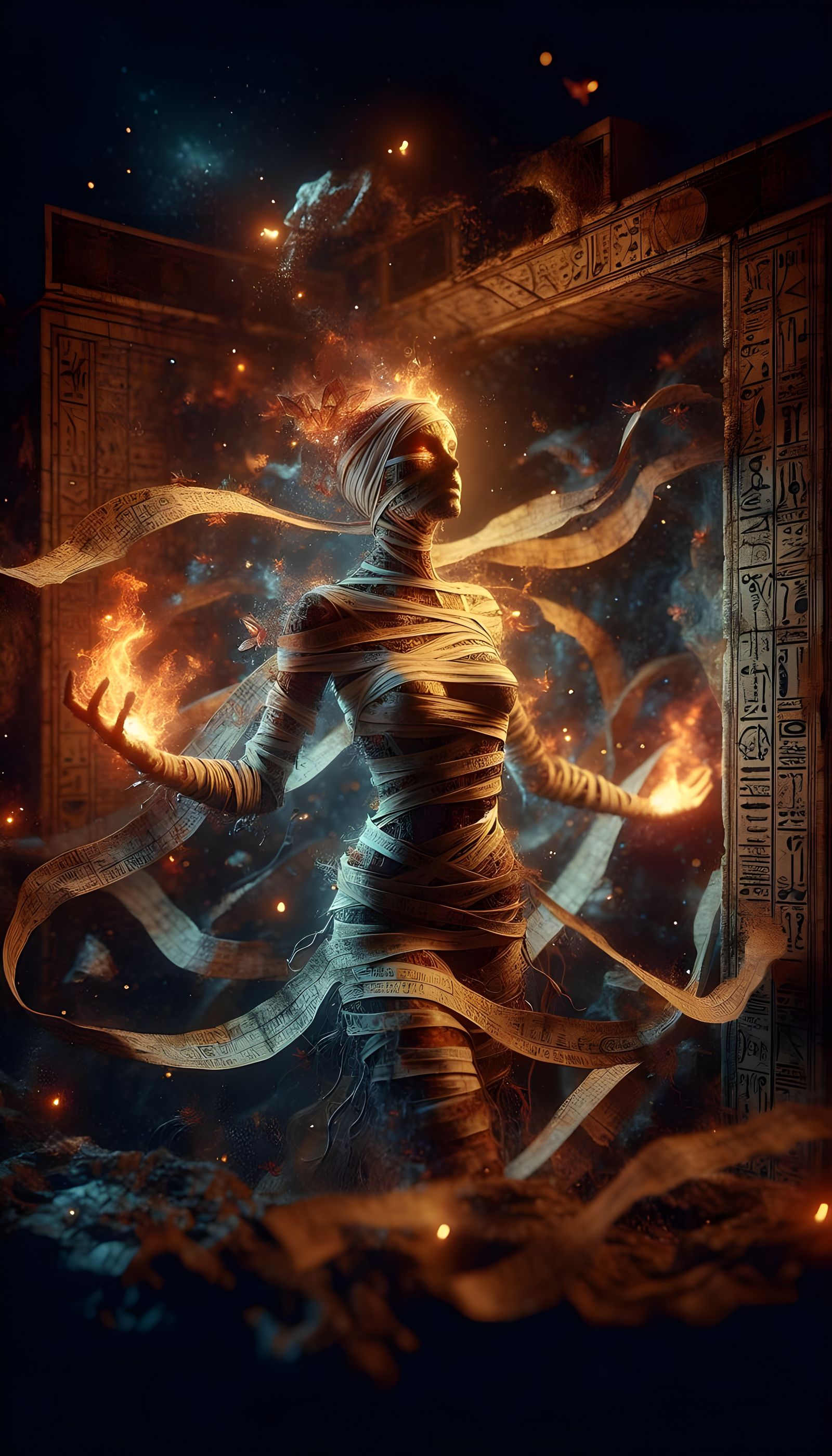 Mysterious Calypso Mummy Goddess Illuminates Underwater Real...