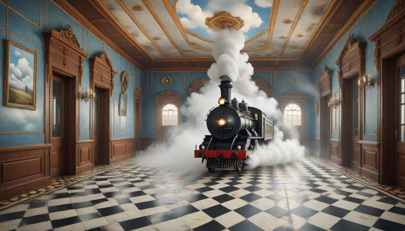 Steam Train Unveils a Grand Mansion's Hidden World