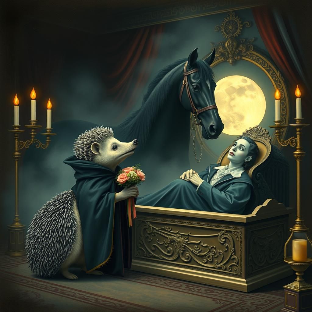 Farewell to Vampire in Coffin: Sentimental Belle Époque Scen...