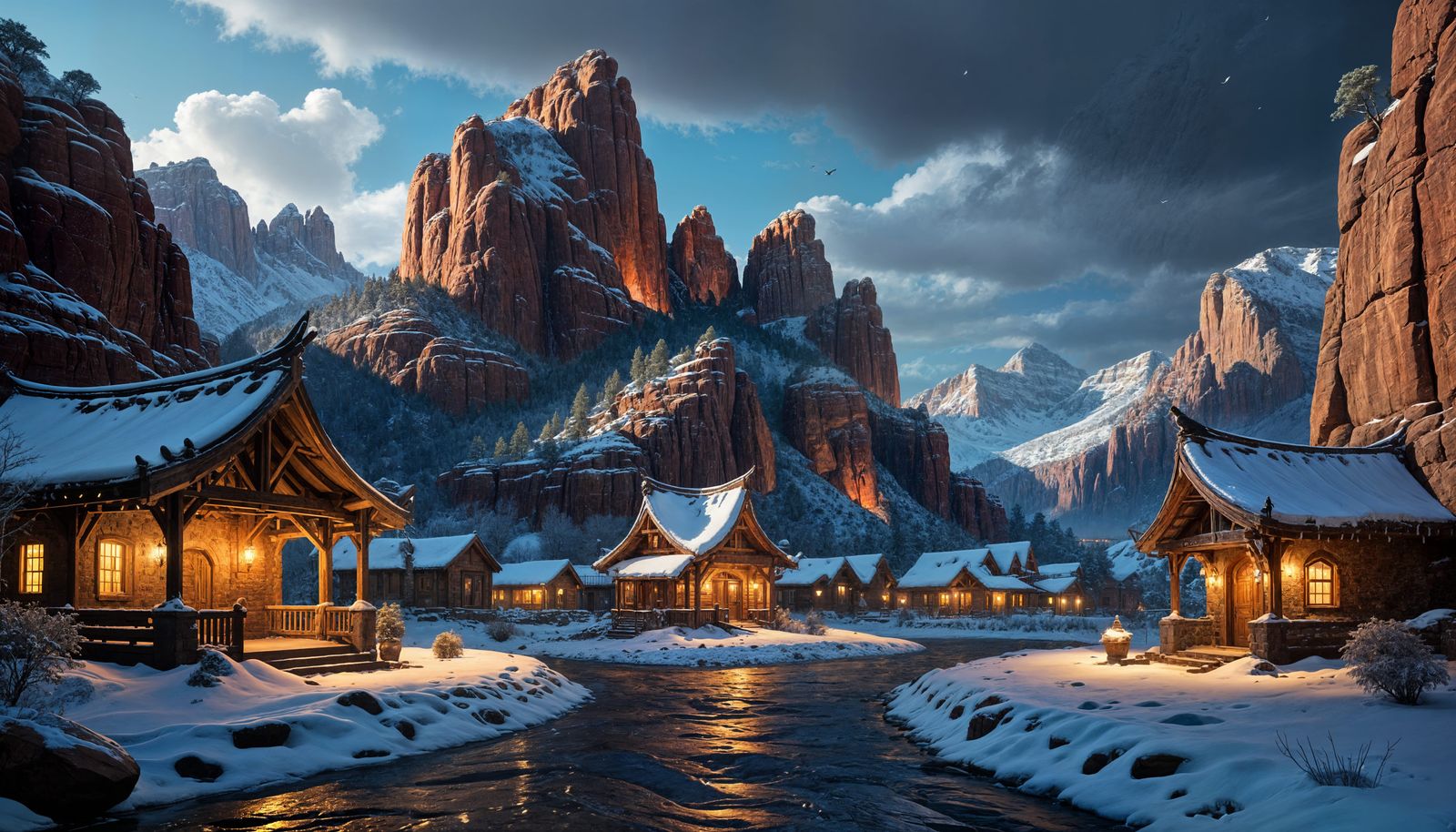 Wintertime Places - Boltning XL Lightning