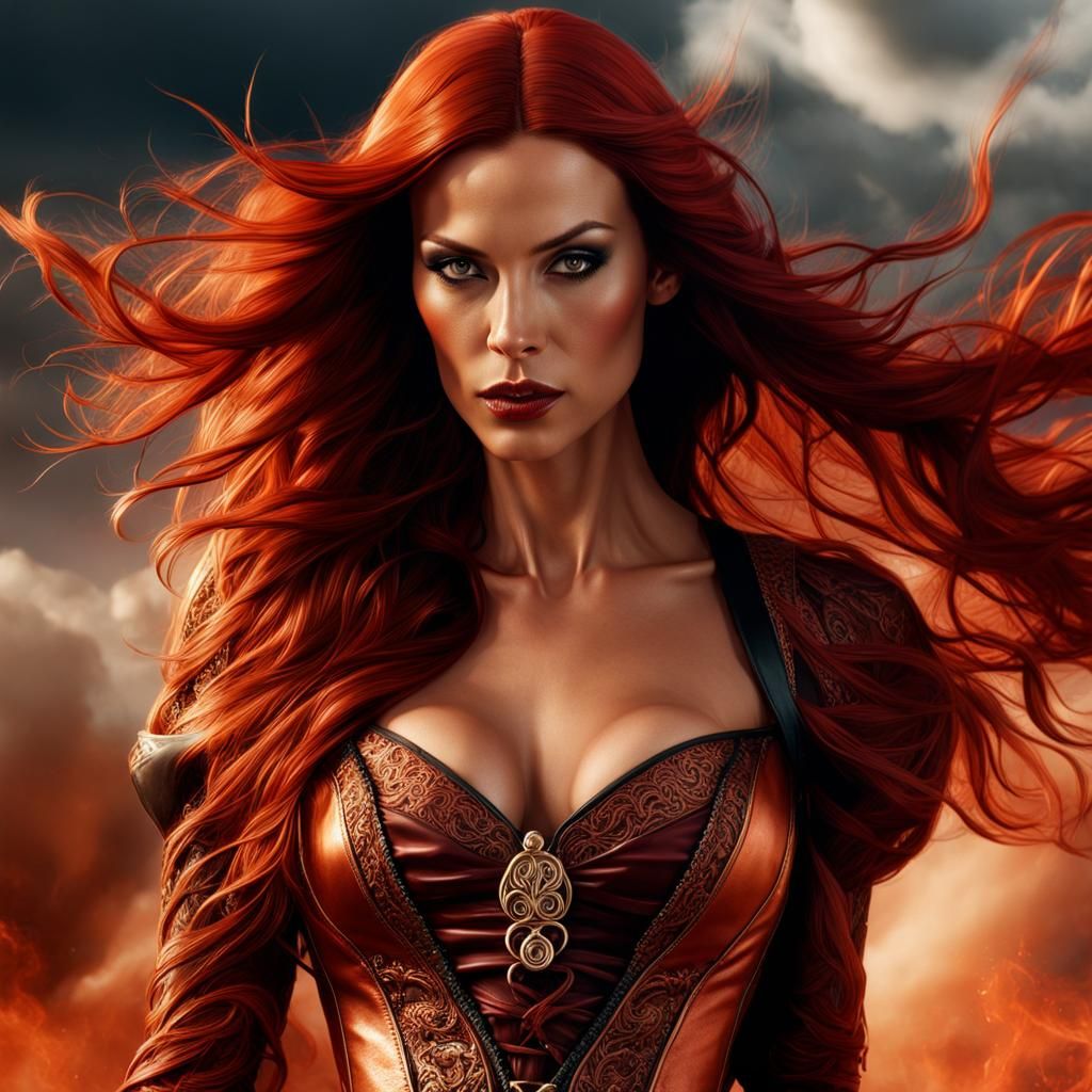 Dissolving Princess in Liquid Ink, Fine Art Photography