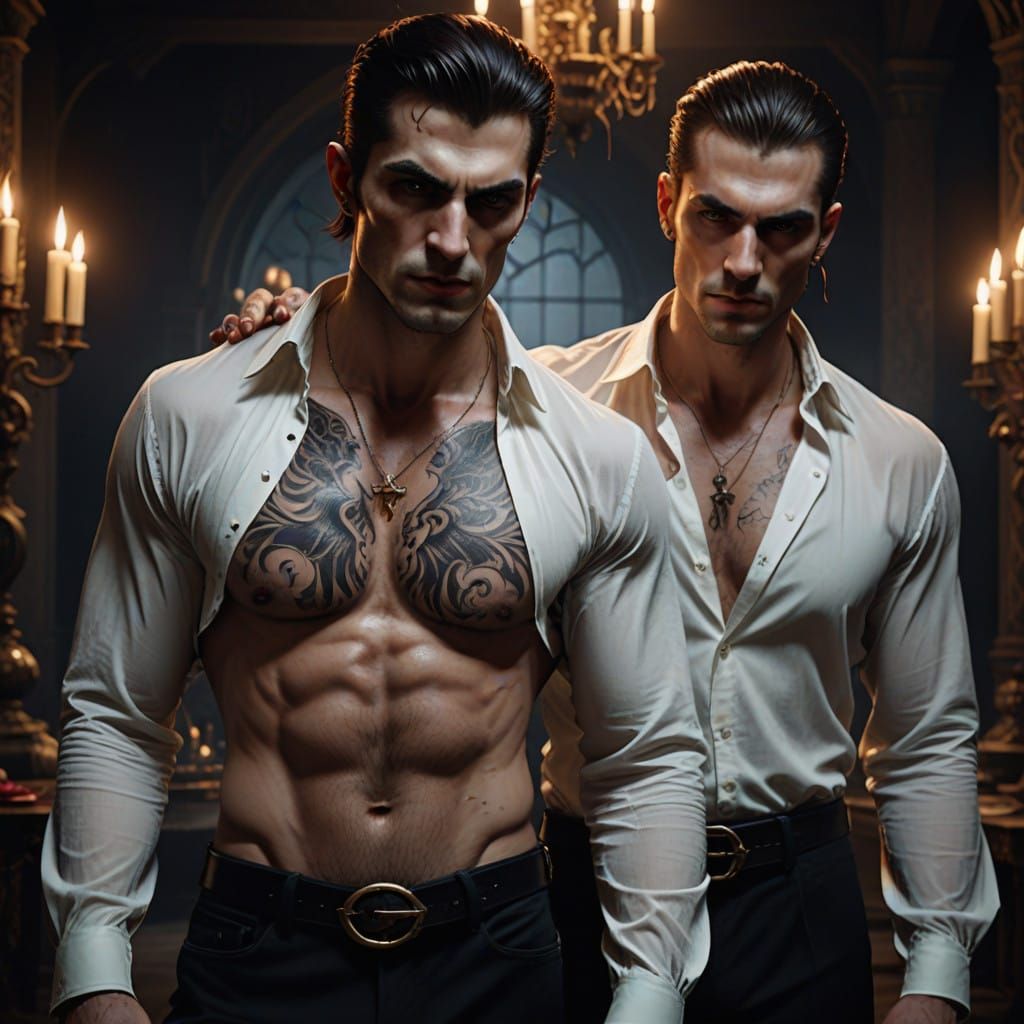 Intense Vampire Encounter: Muscle and Mythology