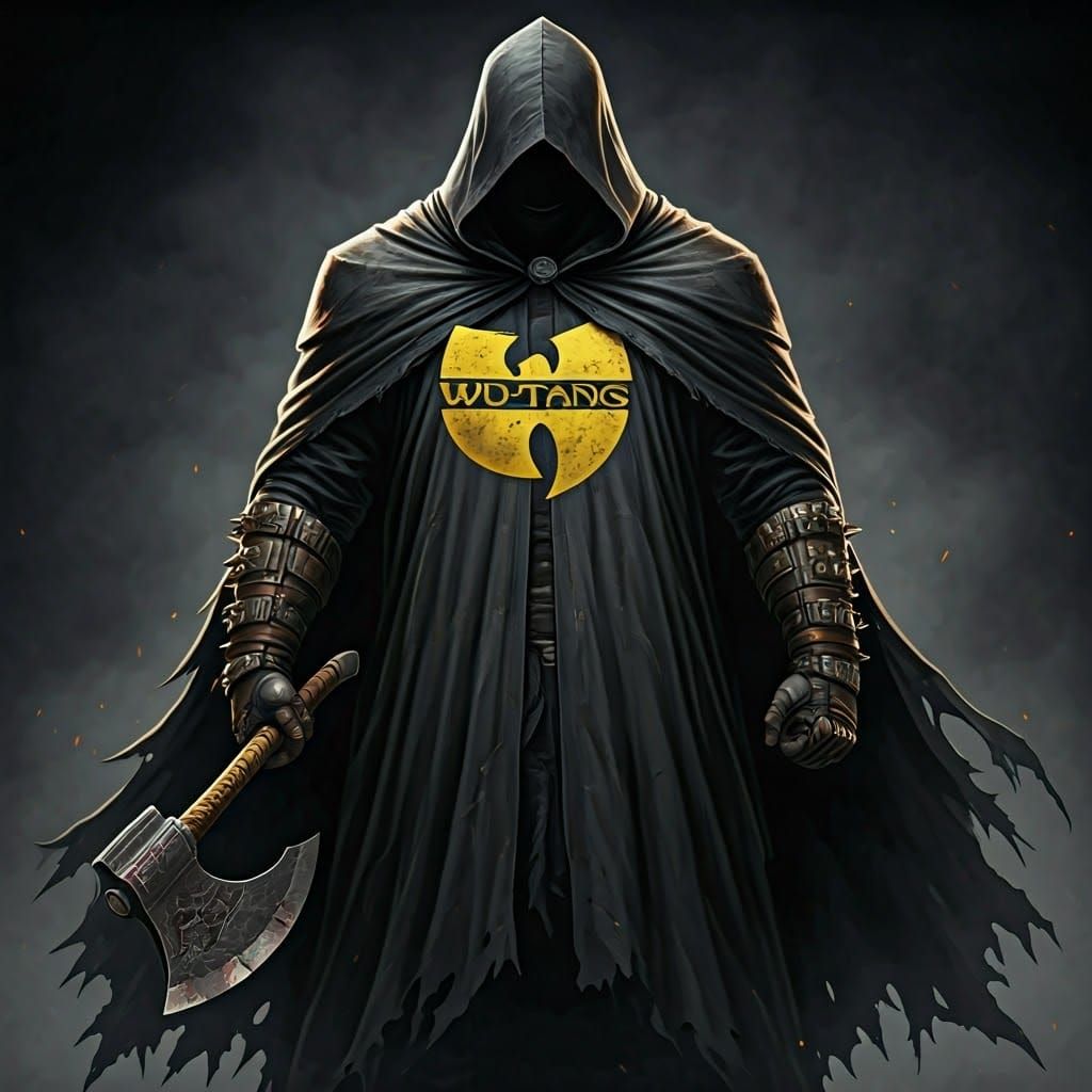 Wu-Tang Clan Enforcer in Dark Fantasy Style