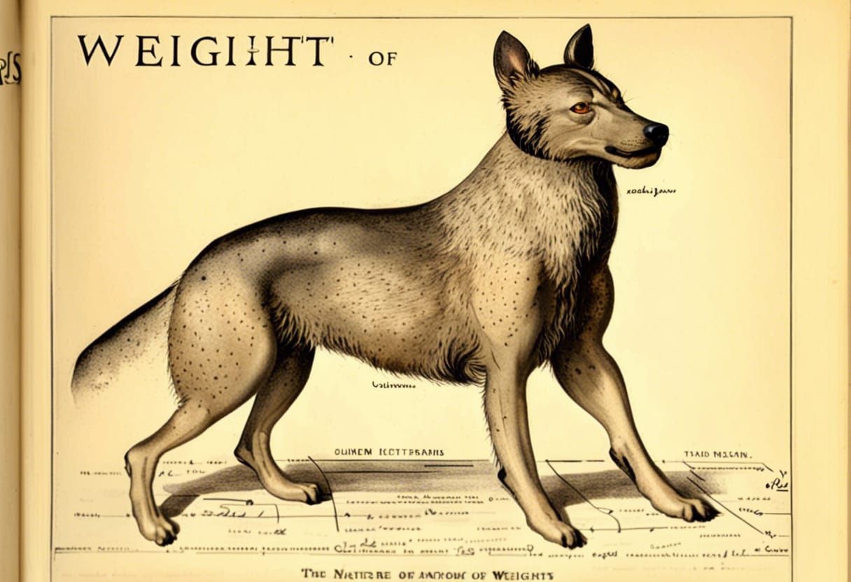 Vintage Nature Magazine Page: Anatomy and Weights