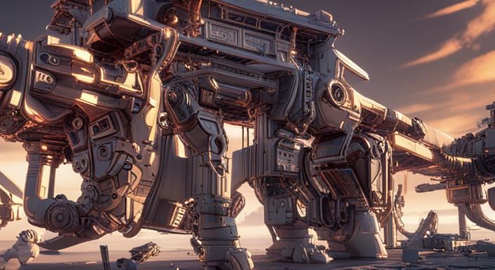 Big Trouble in Little China Mech: Cinematic 3D Render