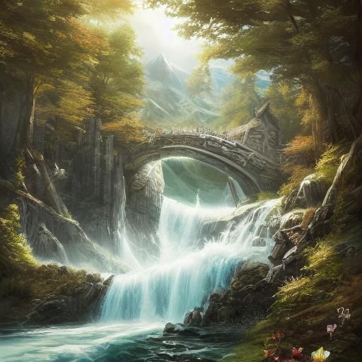 Bree from Lord of the Rings in 3D Anime Art