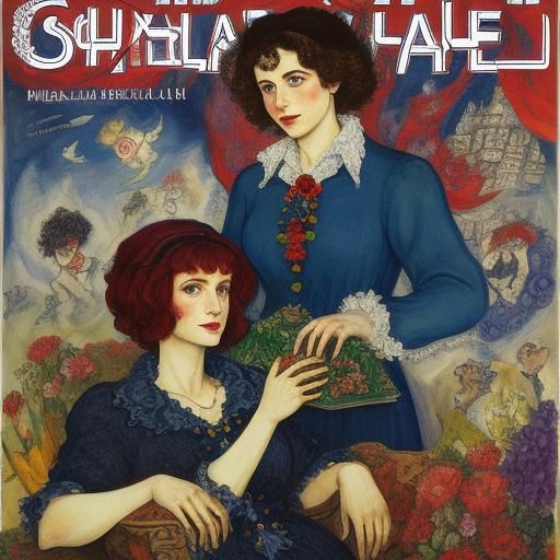 Scylla and Charybdis: Surrealist Magazine Cover
