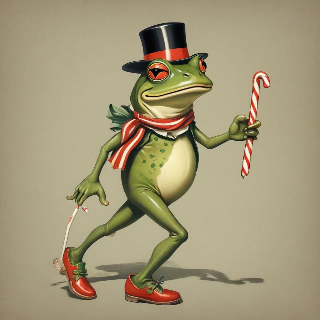 Happy Jacques the Frog