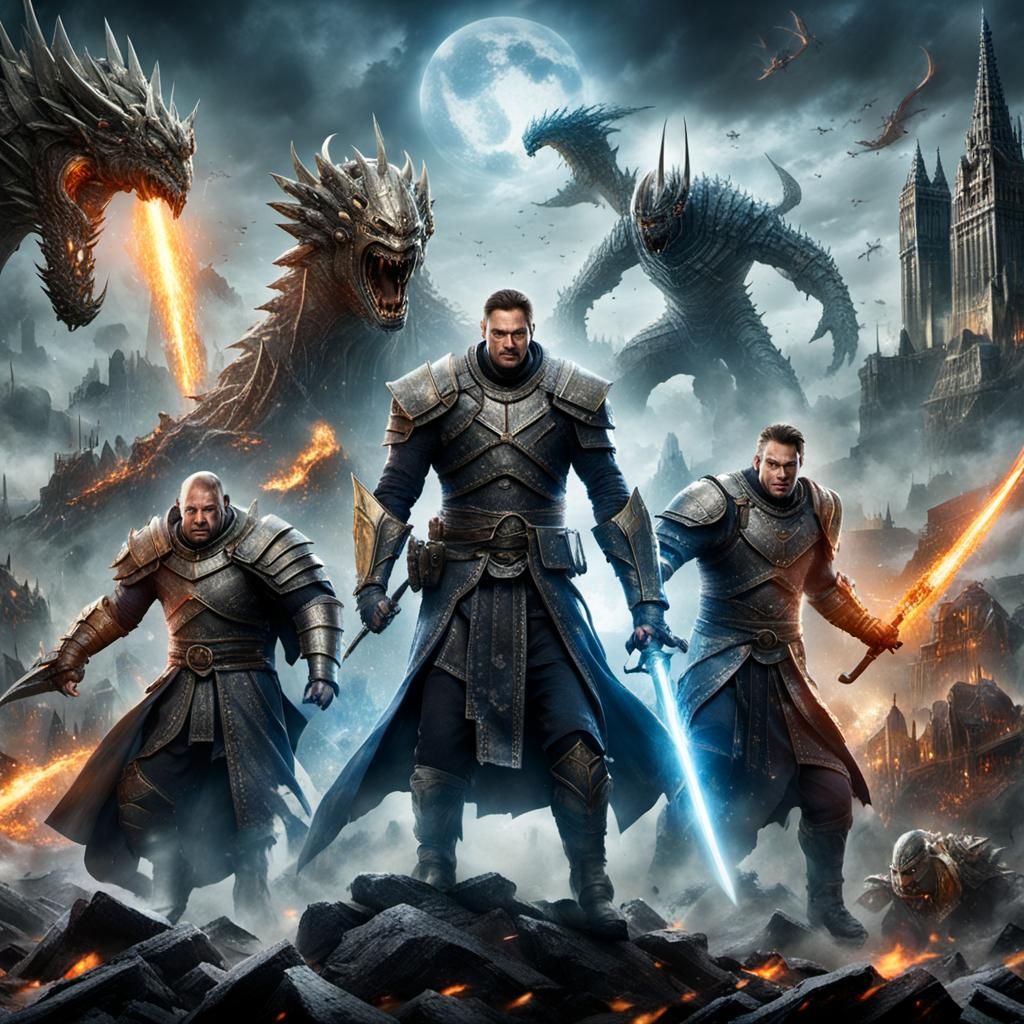 Lord of the Rings Inspired Armored Warrior