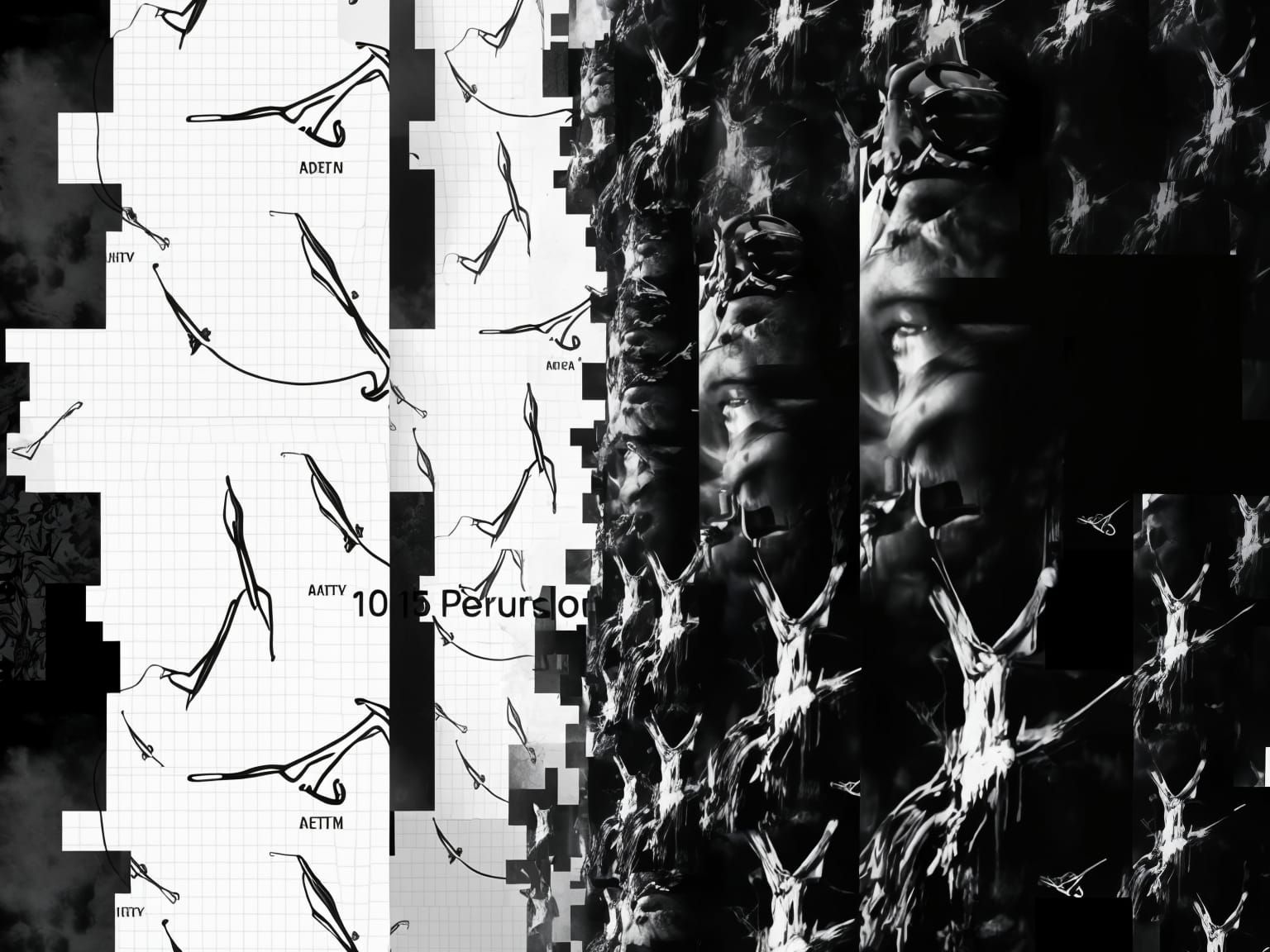 Nightmarish Mental Destruction Visualization