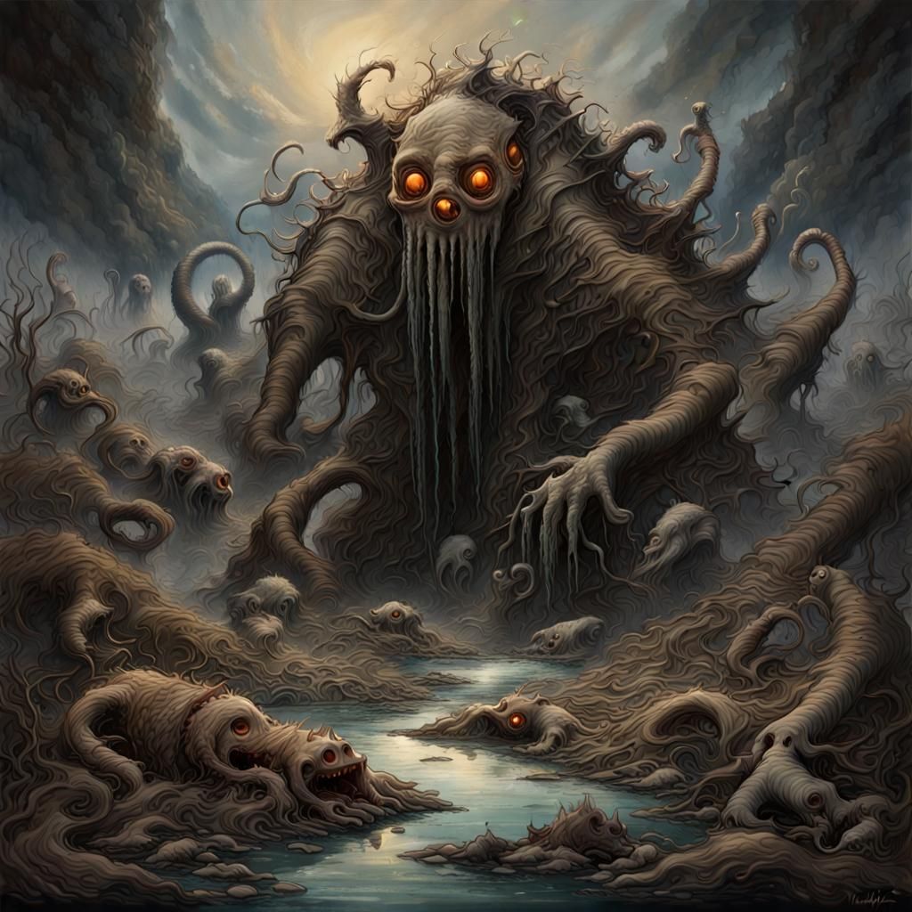 Toxic Sludge Nightmare: Survivors and Monsters