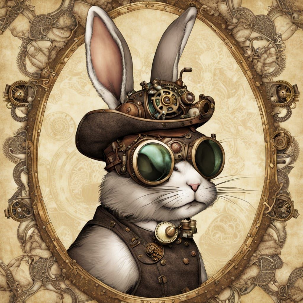 Steampunk Easter Bunny