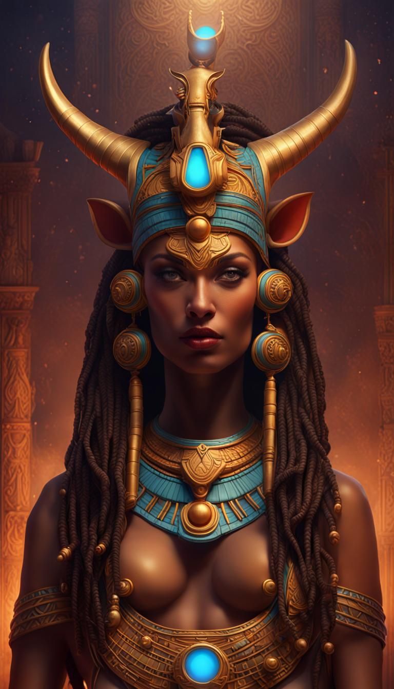 Hathor: Cow-Headed Goddess of Love and Joy