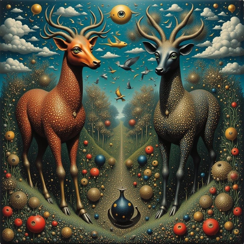 Golden Emperor in Coven Photo Style