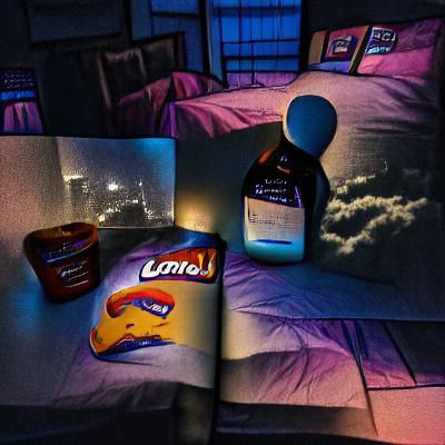 Evocative Image of Lonely Nights