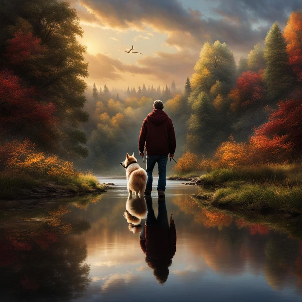Pet Loss: A Deeply Emotional Matte Painting