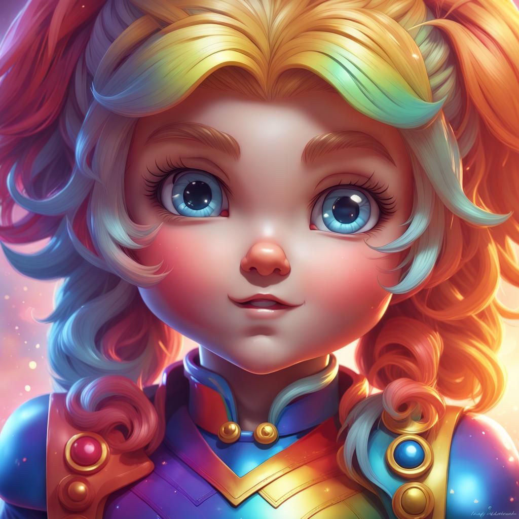 Chibi Rainbow Brite