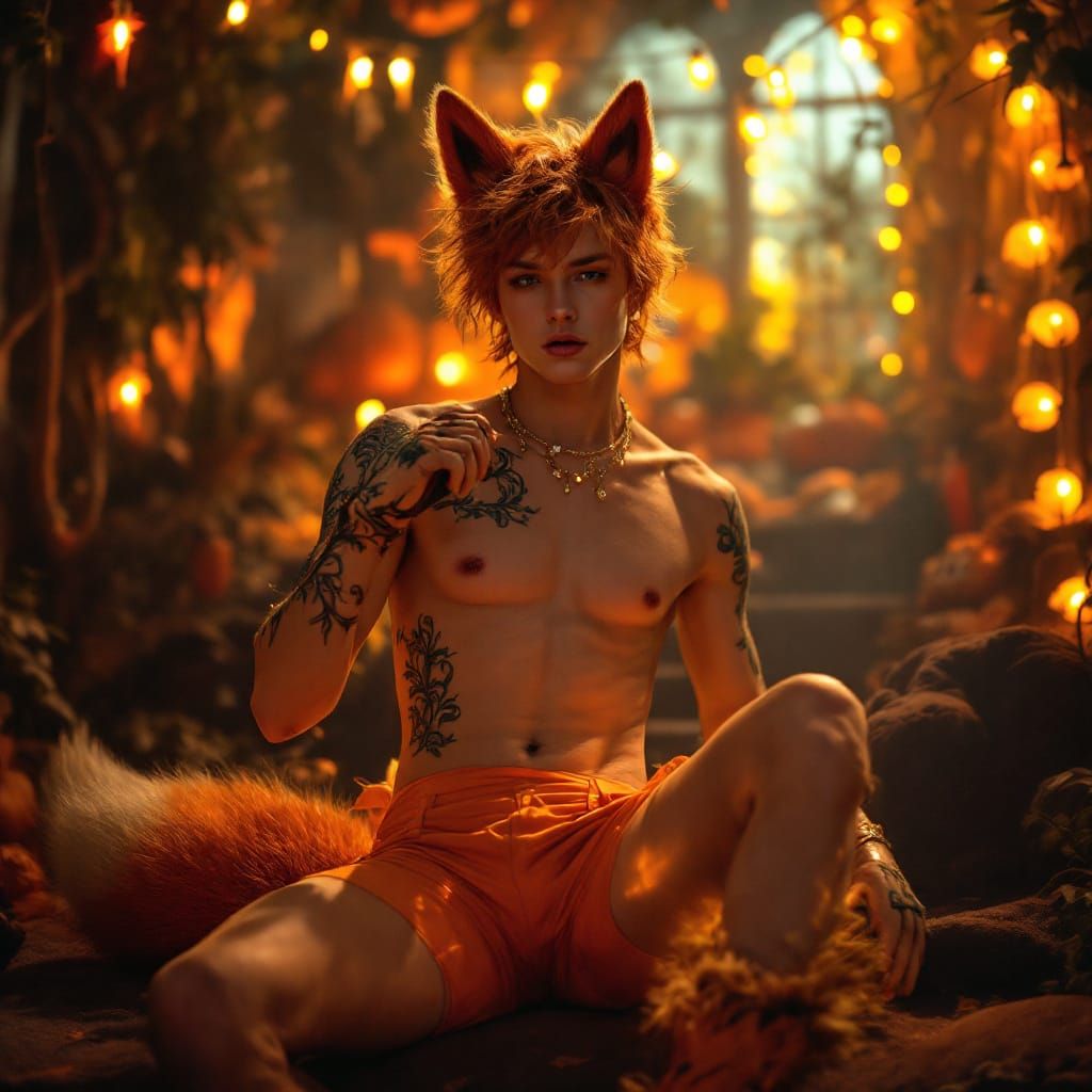 Foxy Guy at a Party 241102K