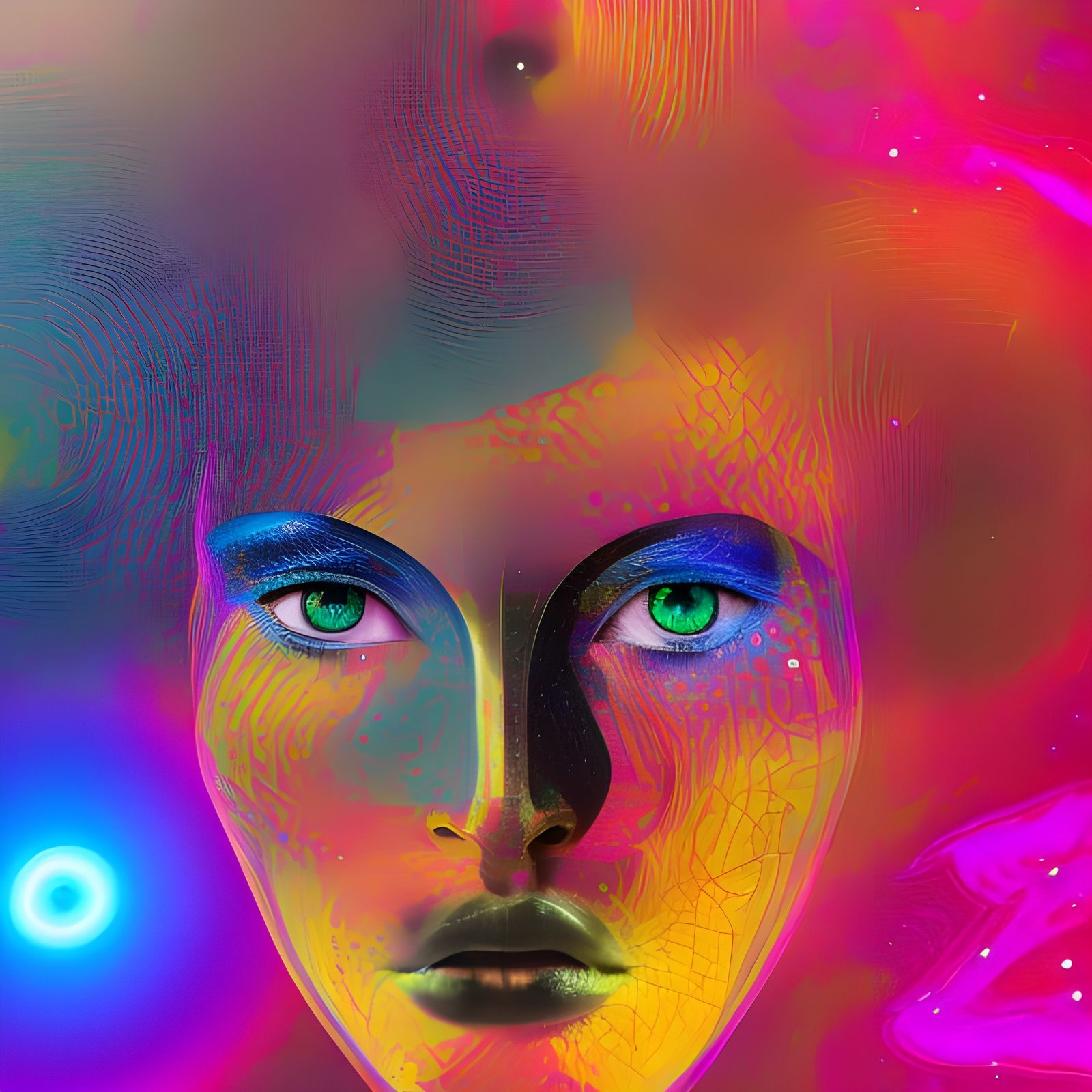 Ankou: Holographic Astral Cosmic Illustration