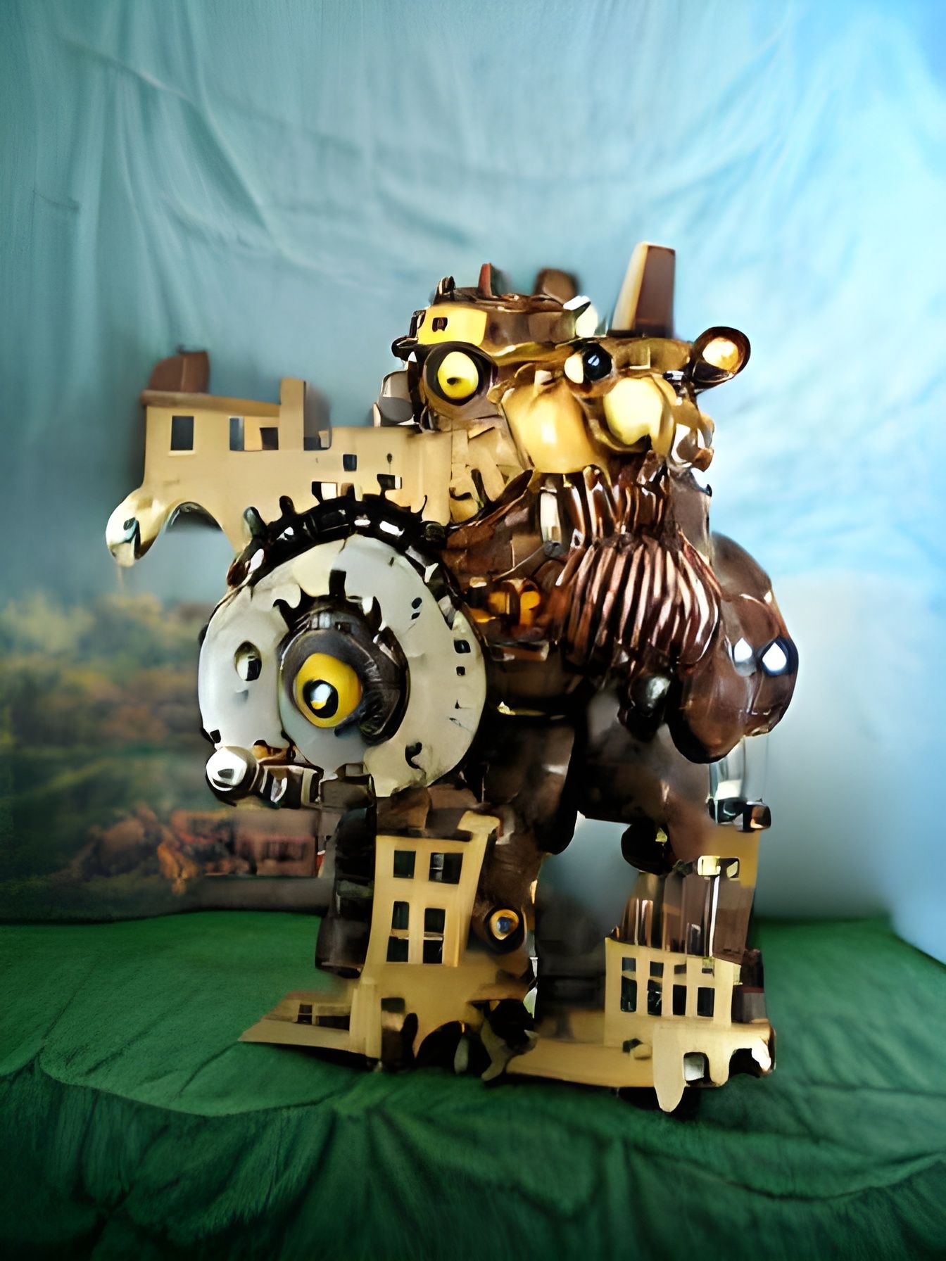Steampunk windbeast