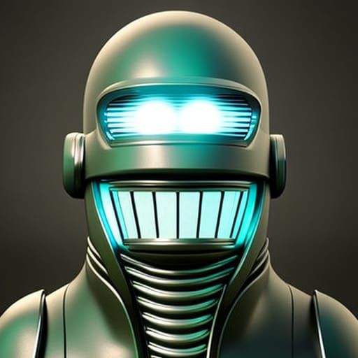 Hyperrealistic Bender B. Rodriguez 3D Render