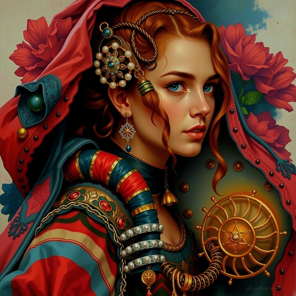 Abstract Geometric Curves and Spirals