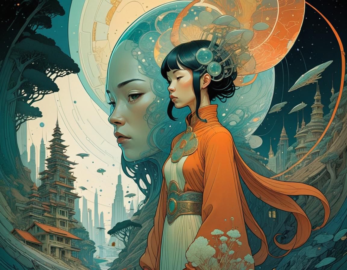 Iconoclast Illustration in Comic Art Style